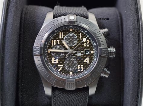 breitling super avenger limited edition carbon fiber|Breitling Super Avenger II M133715N/BD55.